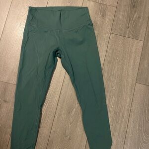 Green High-Waisted Leggings